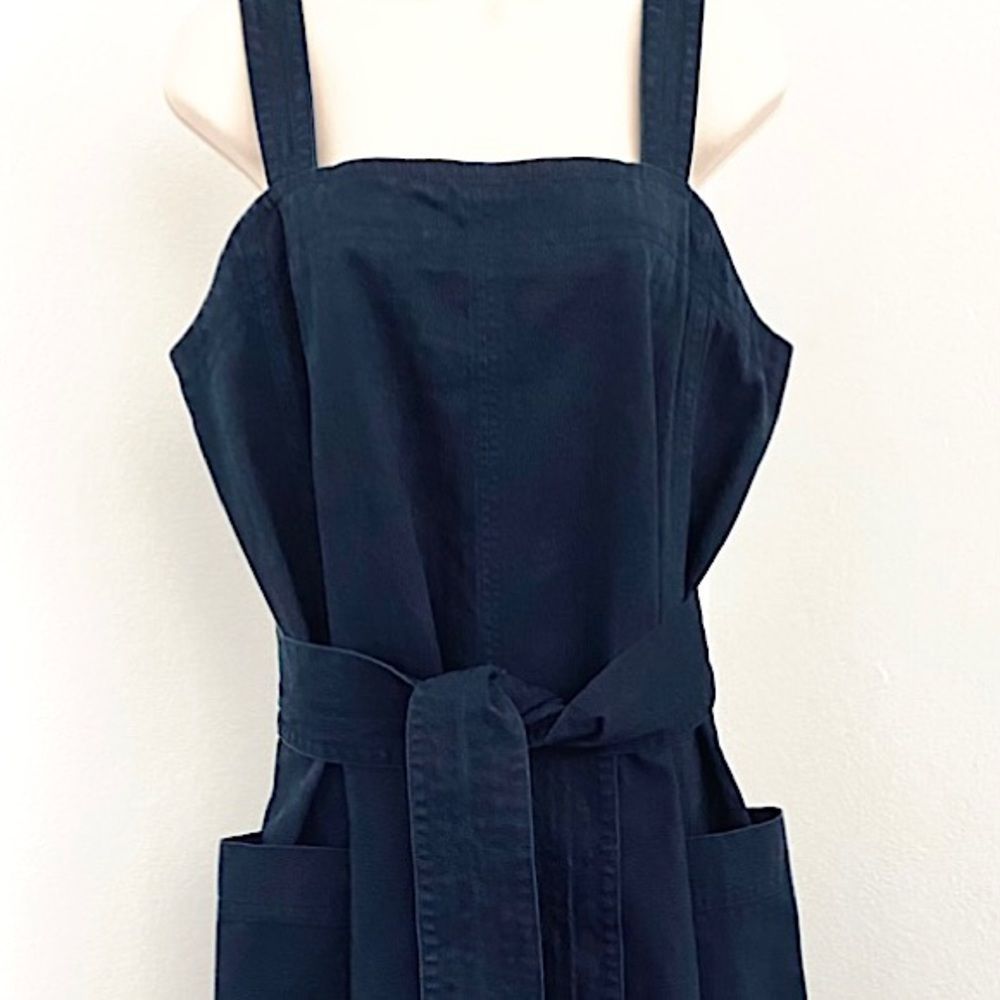 Everlane Organic Cotton Denim A Line Midi Dress - Picture 7 of 14
